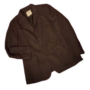 Fossil Dark Gray 3 Button Blazer Size Medium